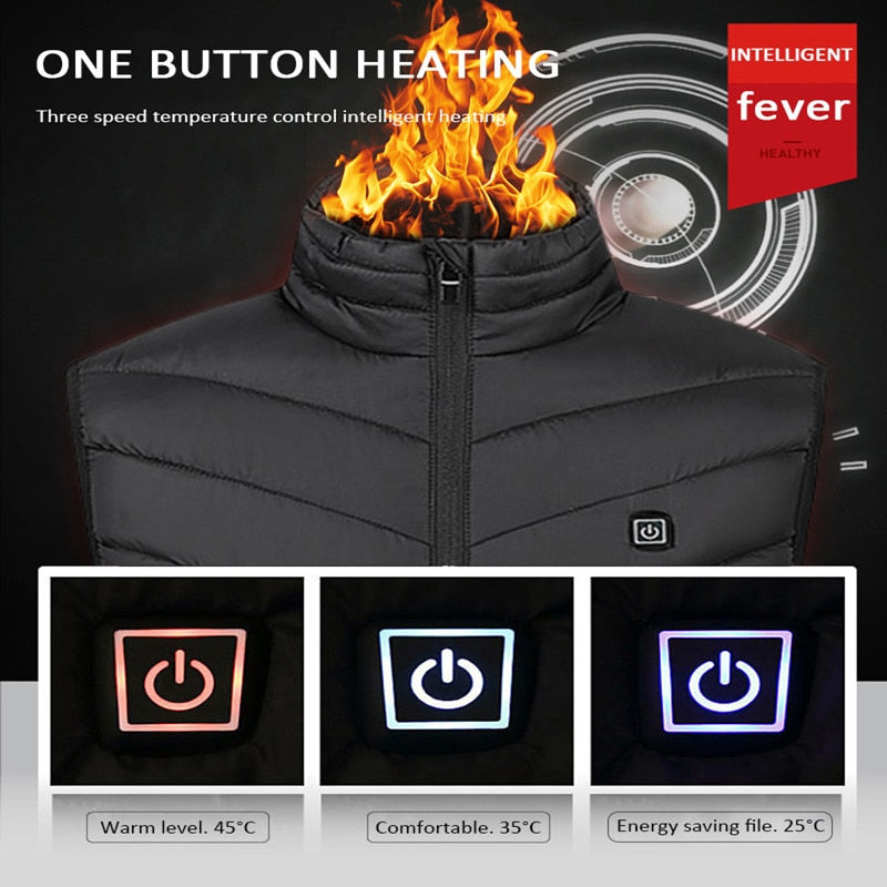 Smart Heating Vest Survivalist Essentials Survivalist Essentials